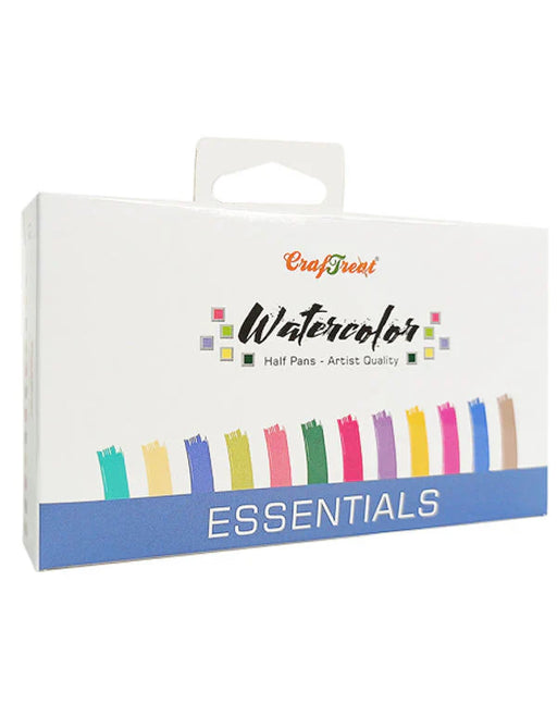 CrafTreat Essentials Watercolor Pans - Watercolor Confections