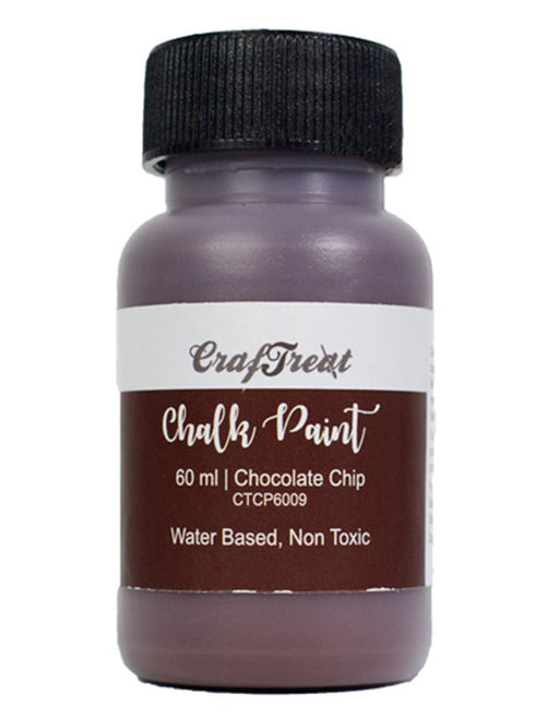 CrafTreat Mixed media chalk Paints Multi surface paint chocolate chip online