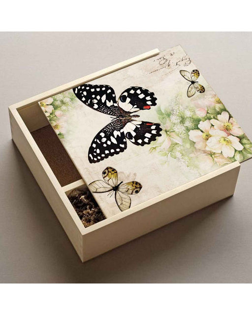CrafTreat Decoupage Paper Butterfly Buddies 8Pcs for home decor Card Making crafts