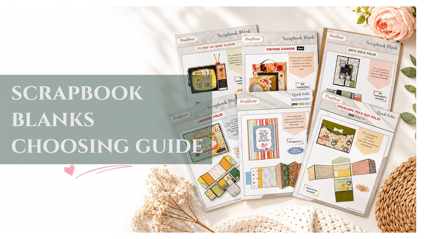 Not Sure Which Scrapbook Blank to Choose? A Practical Guide for Every Crafter