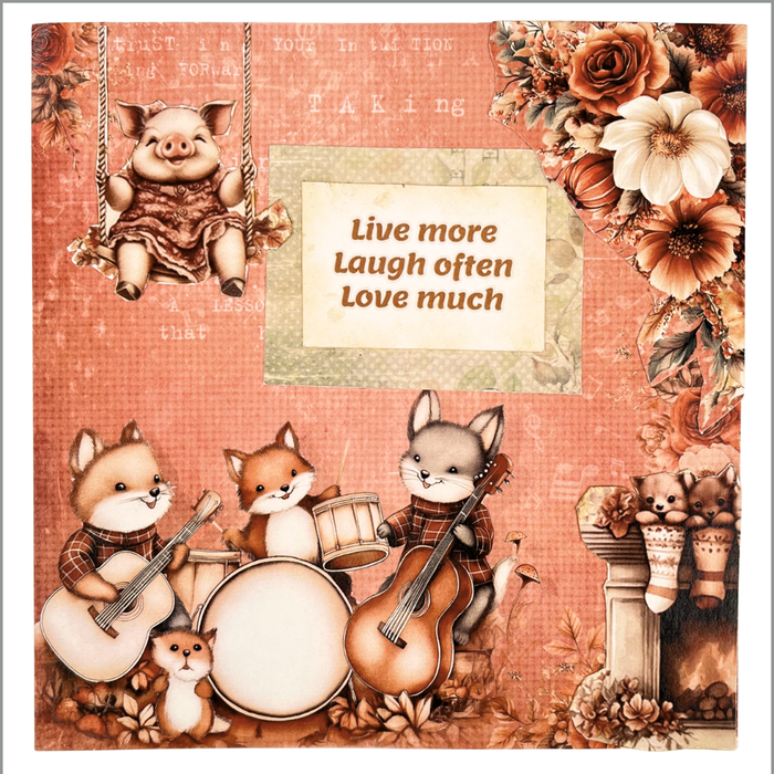 CrafTreat Paper Pad - Adorable  6"x8"