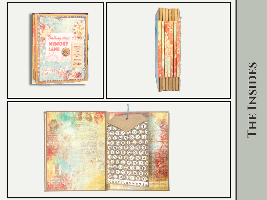 CrafTreat Accordion Hinge Book 1 Kraft