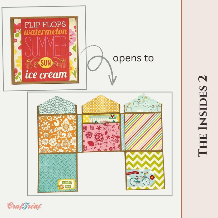 Craftreat Scrapbook Blank Quick Folio - Frame Box Folio