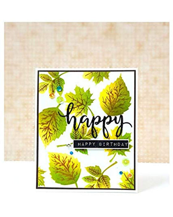 CrafTreat Poppy Layered Flower Stencil for crafts And art