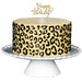 cheetah skin pattern cake inspiration wall craft