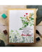 Wild Flowers and Leaves and Branch Stencil art & craft