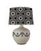 CrafTreat Dots Border Stencil decoration ideas on Lamp