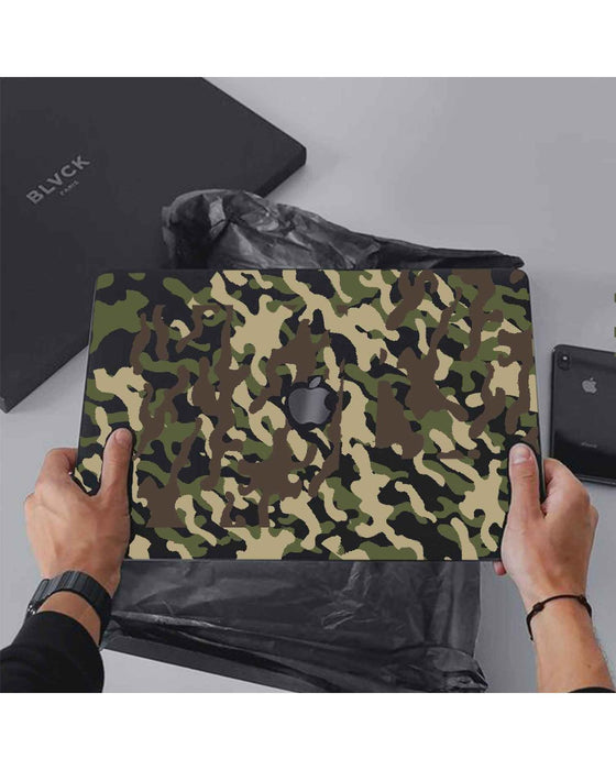 Camouflage and Military stencil for Laptop