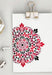 CrafTreat Layered Flower Mandala Stencil for Exam Pad decorations