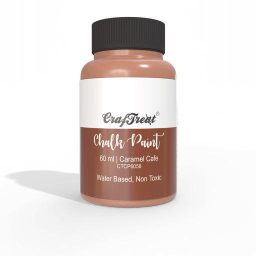 CrafTreat Caramel Cafe Chalk Paint 60ml Mixed Media Paints