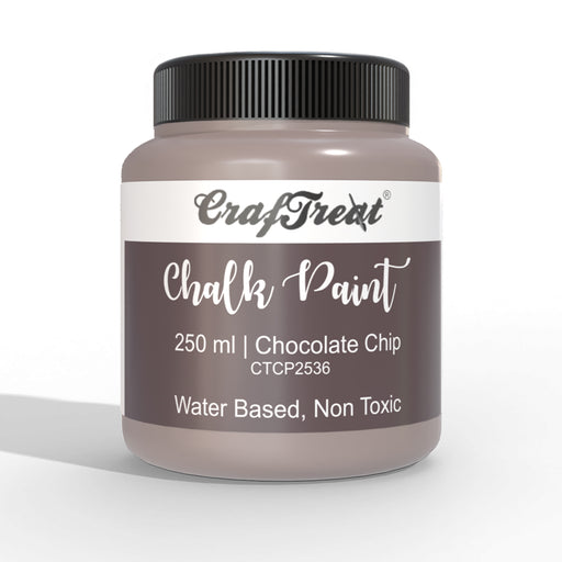 CrafTreat Chocolate Chip Chalk Paint 250ml Mixed Media Paints