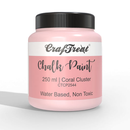 CrafTreat Coral Cluster Chalk Paint 250ml Mixed Media Paints
