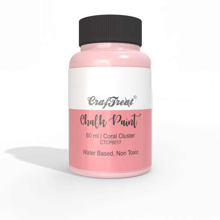 CrafTreat Coral Cluster Chalk Paint 60ml Mixed Media Paints