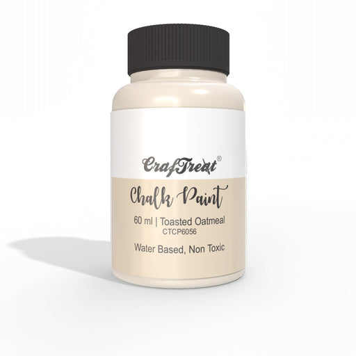 CrafTreat Toasted Oatmeal Chalk Paint 60ml Mixed Media Paints