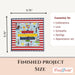 CrafTreat Card Blanks - Pull Flaps Card Project size