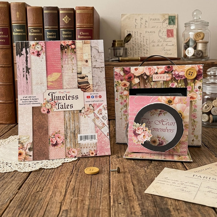 CrafTreat Vintage Camera Class Kit - Black