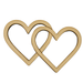 CrafTreat 3D Shaker Chipboards - Interlocked Hearts CSC024