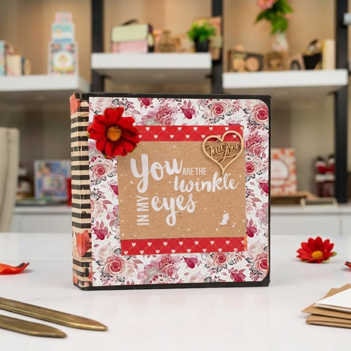 CrafTreat Basic 6x6 Folio Class Kit - Black & Kraft