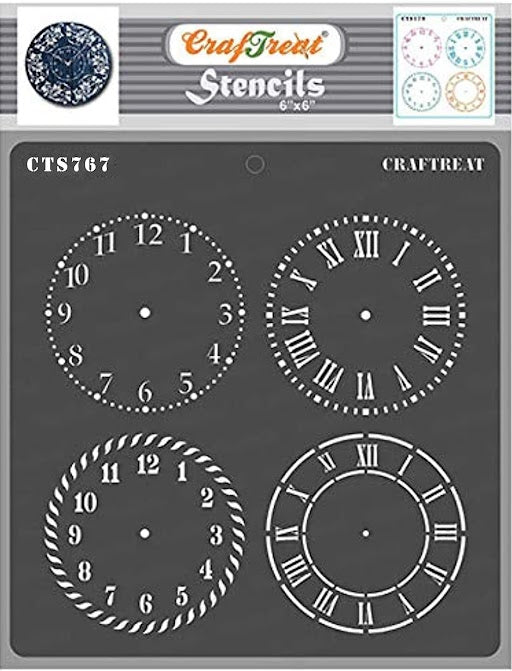 Clock Dial 6 Inch Printable