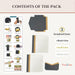 CrafTreat Scrapbook Blank Quick Folio Contents of pack