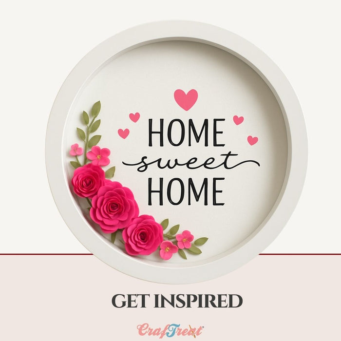 CrafTreat 3D Fold Shapes - Shadow Box White - Circle 3pcs CFS009 Get Inspired