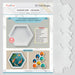 CrafTreat 3D Fold Shapes - Shadow Box White - Hexagon 4pcs CFS008 Products Preview