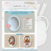 CrafTreat 3D Fold Shapes - Shadow Box White - Oval 3pcs CFS015 Products Preview