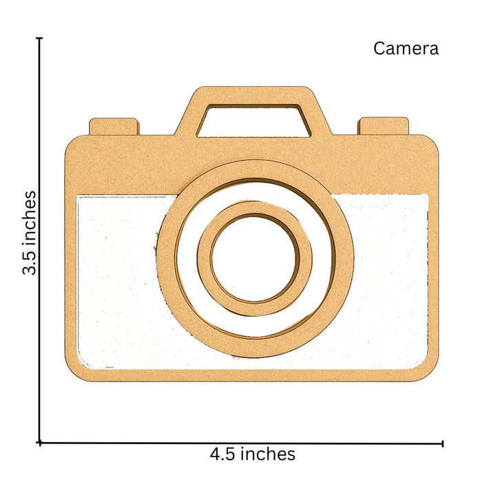 CrafTreat 3D Shaker Chipboards - Camera