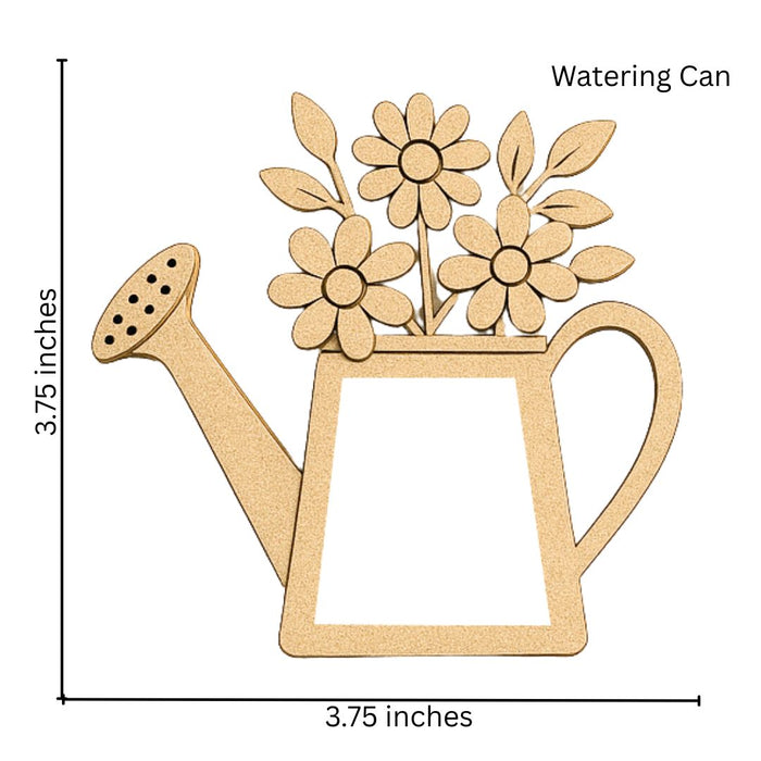 CrafTreat 3D Shaker Chipboards - Watering Can