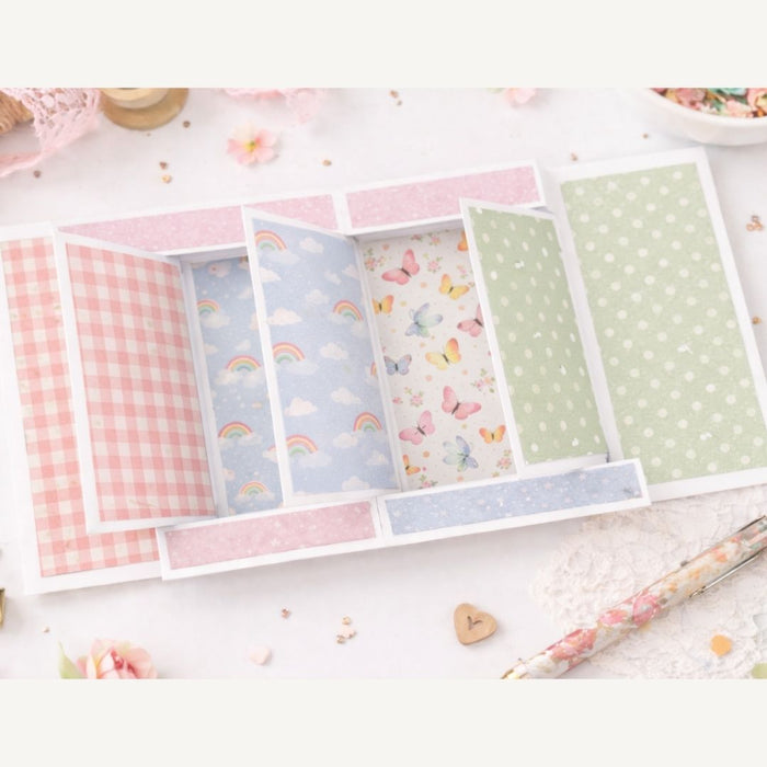 CrafTreat Card Blanks - Pull Flaps Card - White - 3 Sets