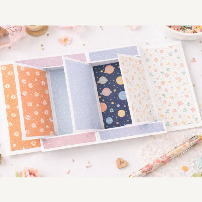 CrafTreat Card Blanks - Pull Flaps Card - White - 3 Sets