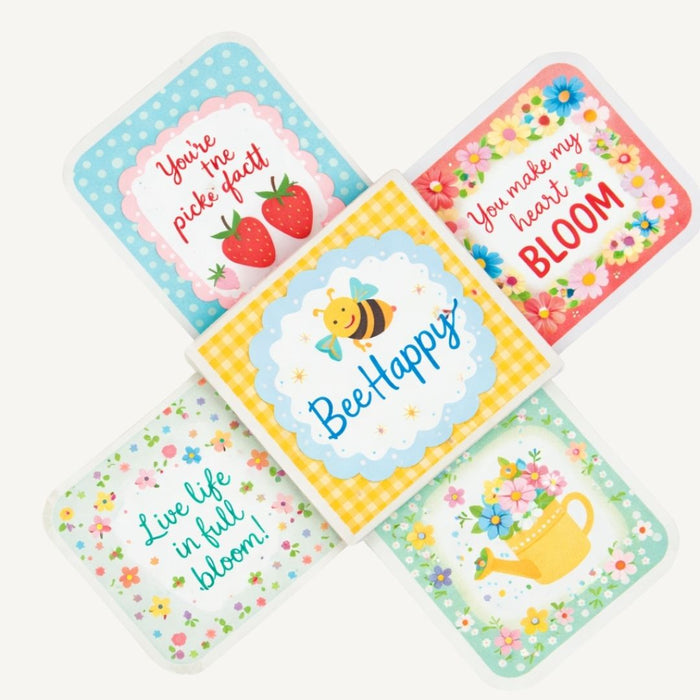 CrafTreat Card Blanks - Quadruple Slider Card - White - 3 Sets