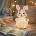 CrafTreat DIY Paper Lanterns Bunny Home Decor CTL019