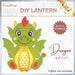 CrafTreat DIY Paper Lanterns Dragon CTL021