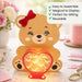 CrafTreat DIY Paper Lanterns Teddy with Heart Features CTL023