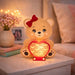 CrafTreat DIY Paper Lanterns Teddy with Heart for Home Decor CTL023