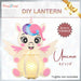 CrafTreat DIY Paper Lanterns Unicorn CTL022