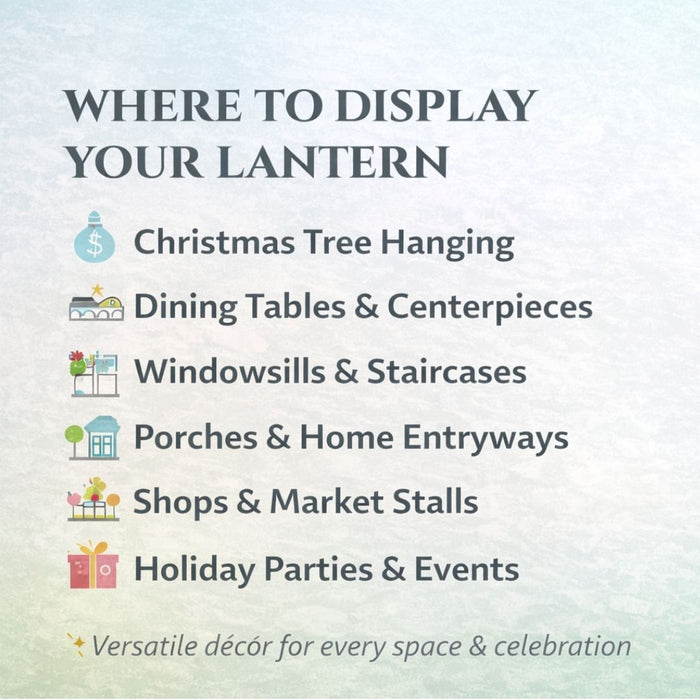 CrafTreat DIY Paper Lanterns Where to you use lanterns