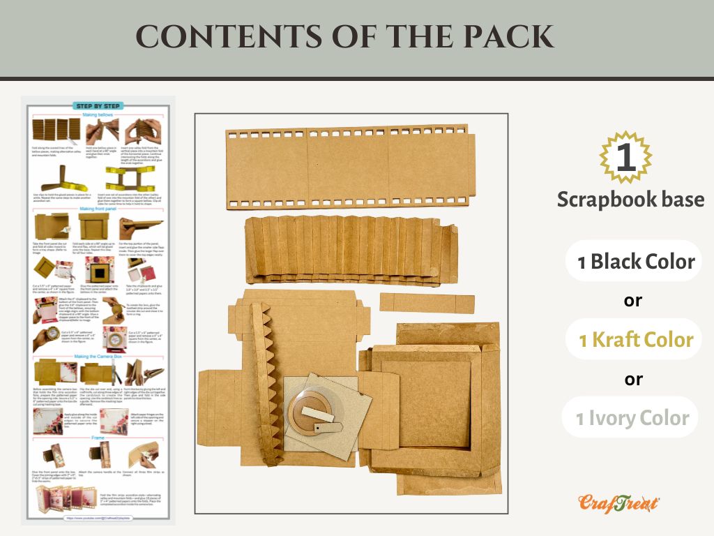Buy Scrapbook Blanks for DIY Scrapbook Online | Scrapbook Album ...