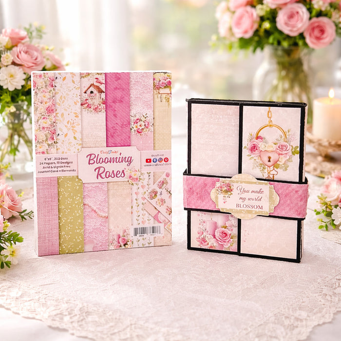 CrafTreat Flip Flap Folio Class Kit - Black & Kraft