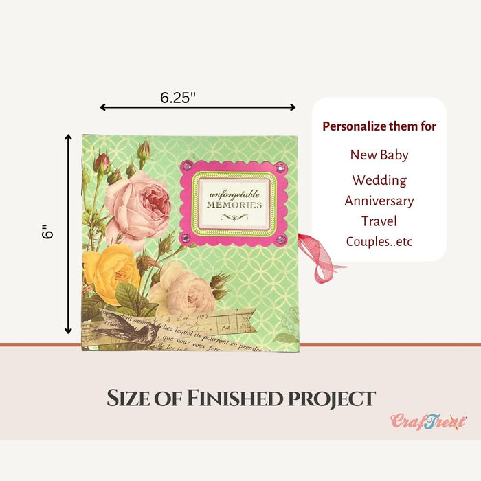 Craftreat Scrapbook Blank Quick Folio - Frame Box Folio