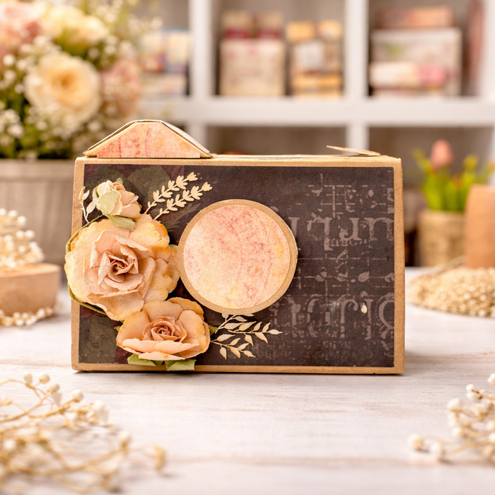 CrafTreat Matchbox Camera Class Kit - Black & Kraft