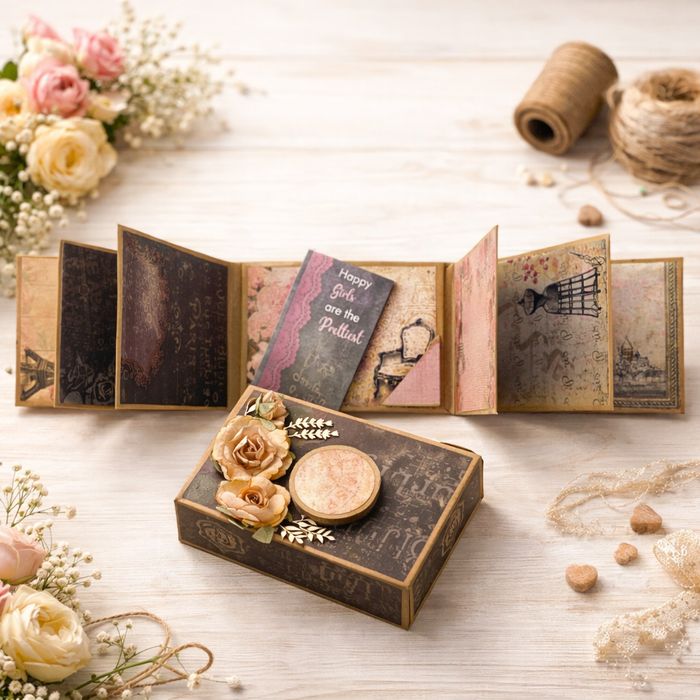 CrafTreat Matchbox Camera Class Kit - Black & Kraft