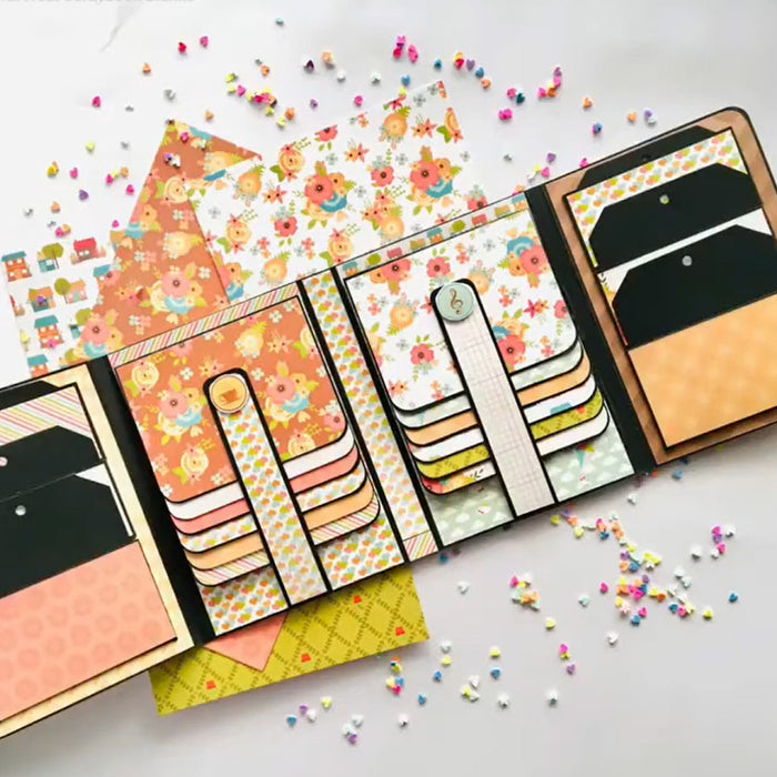 CrafTreat Double Folio Class Kit - Black & Kraft
