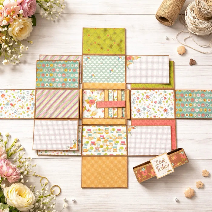 CrafTreat Expanding Folio Class Kit - White