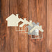 CrafTreat 3D Shaker Chipboards - House Views CSC026