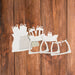 CrafTreat 3D Shaker Chipboards - Santa Bag Views - CSC028