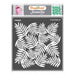 CrafTreat 6x6 Inches Palm Leaf stencil Templates for paintings for Backround