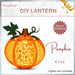 CrafTreat DIY lantern - Pumpkin CTL024