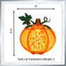 CrafTreat DIY lantern - Pumpkin Project Size CTL024